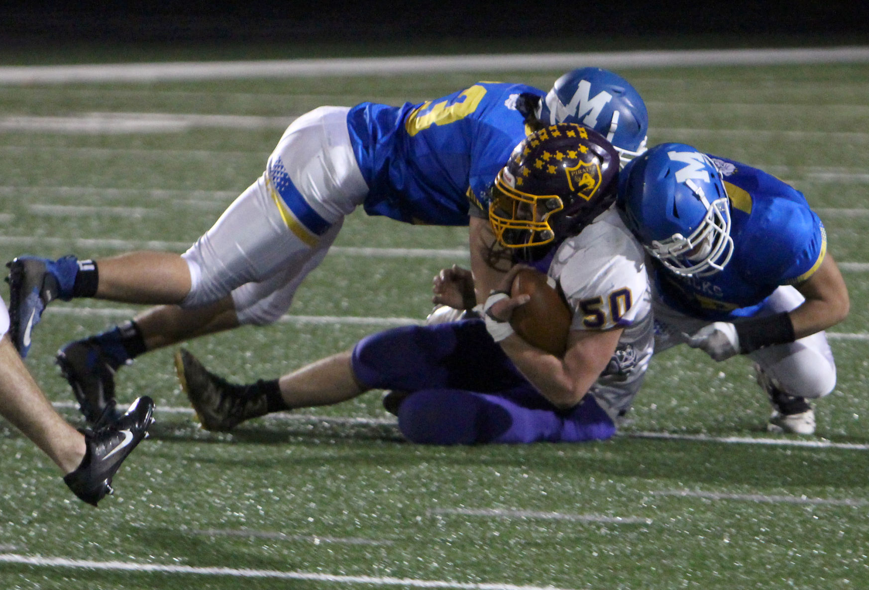Gilman at McDonell football 11-5-20